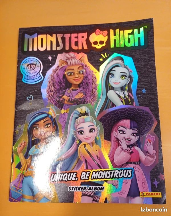 Album vide Panini Monster high - Be unique, be monstrous (image 1)