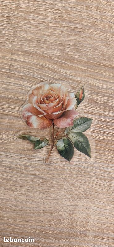 quot;Printemps" - 45 autocollants en forme de fleurs - Autocollants