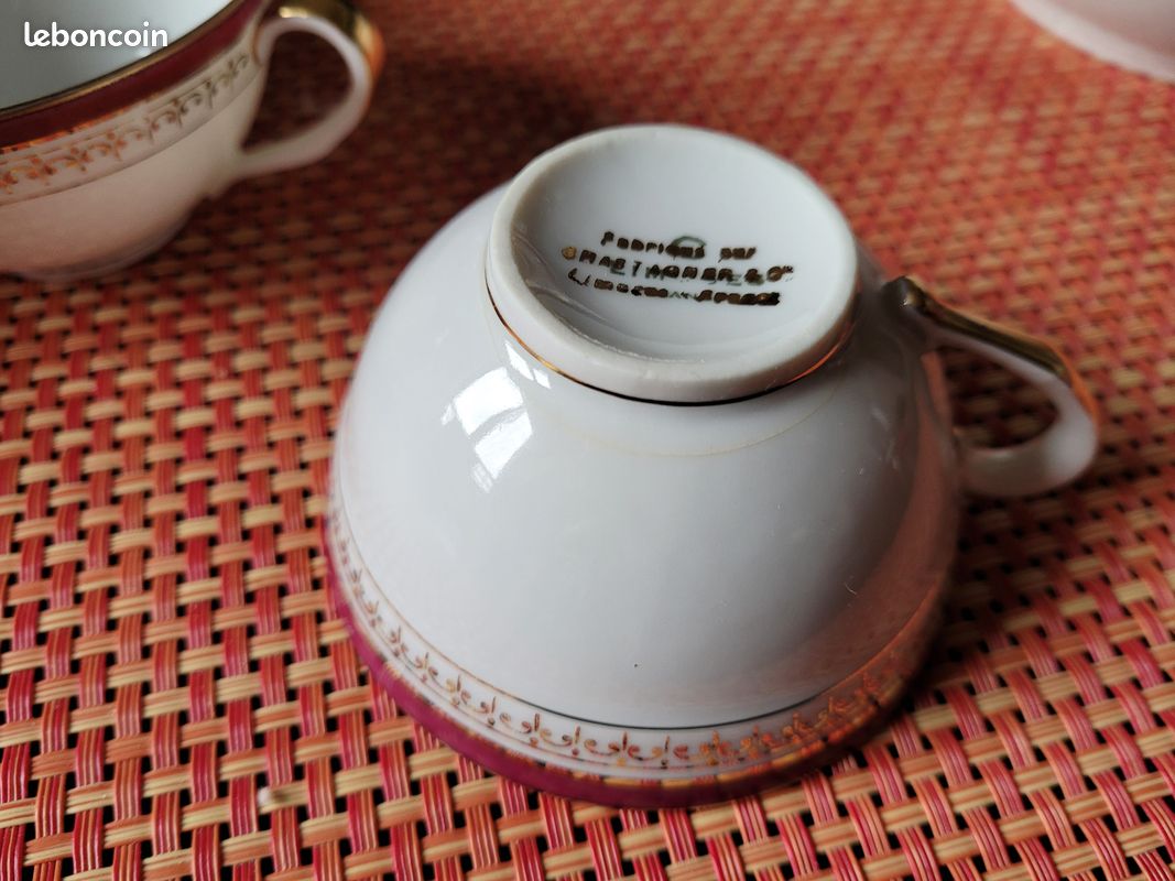 Service à café Limoges (image 4)