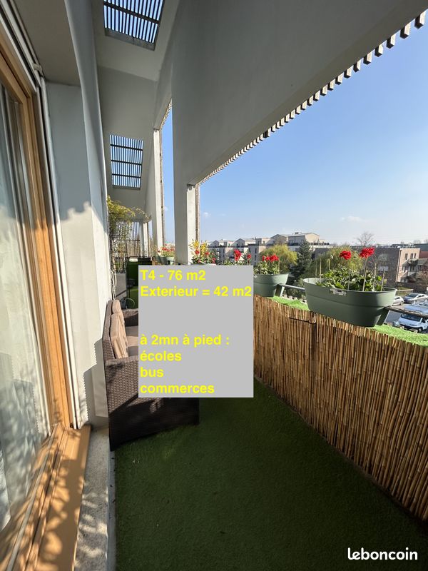 Appartement 4 pièces 76 m² · à Bois-d'Arcy · 76 m² · 317 500 €
