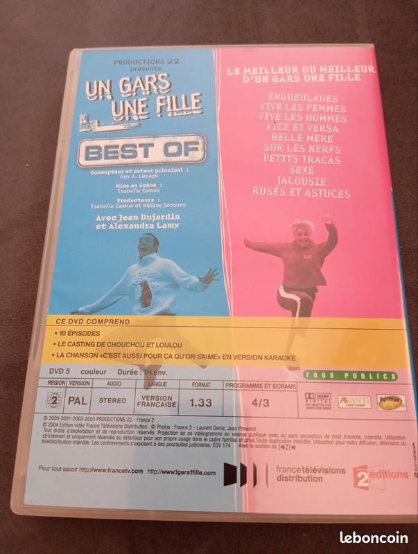 DVD Best of Un Gars une Fille (image 2)