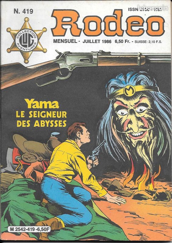Rodeo n°419 (07/1986) - Coupe Du Monde de Football 1934 (Italie) / Tex Willer (image 1)