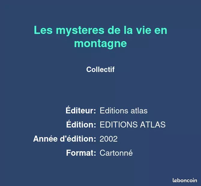 Les mysteres de la vie en montagne - Collectif (image 2)