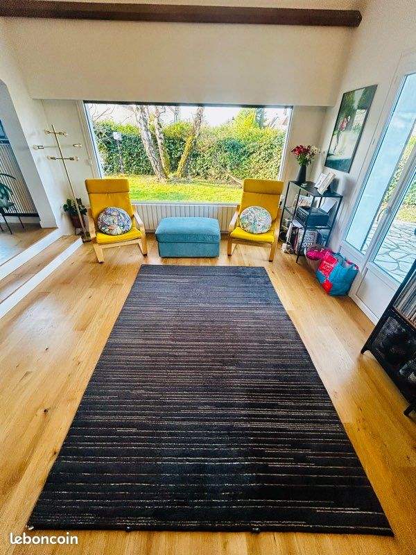 Tapis Habitat laine et soie 170x245 (image 1)