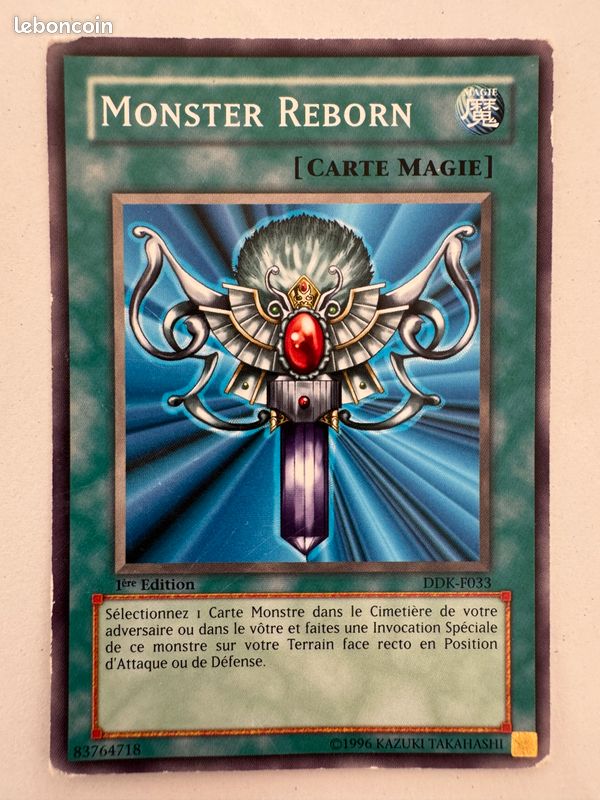 Lot 97 cartes Yu-Gi-Oh françaises 1ère édition — dont Dragon Blanc, Sœurs de Harpie, Monster Reborn (image 6)