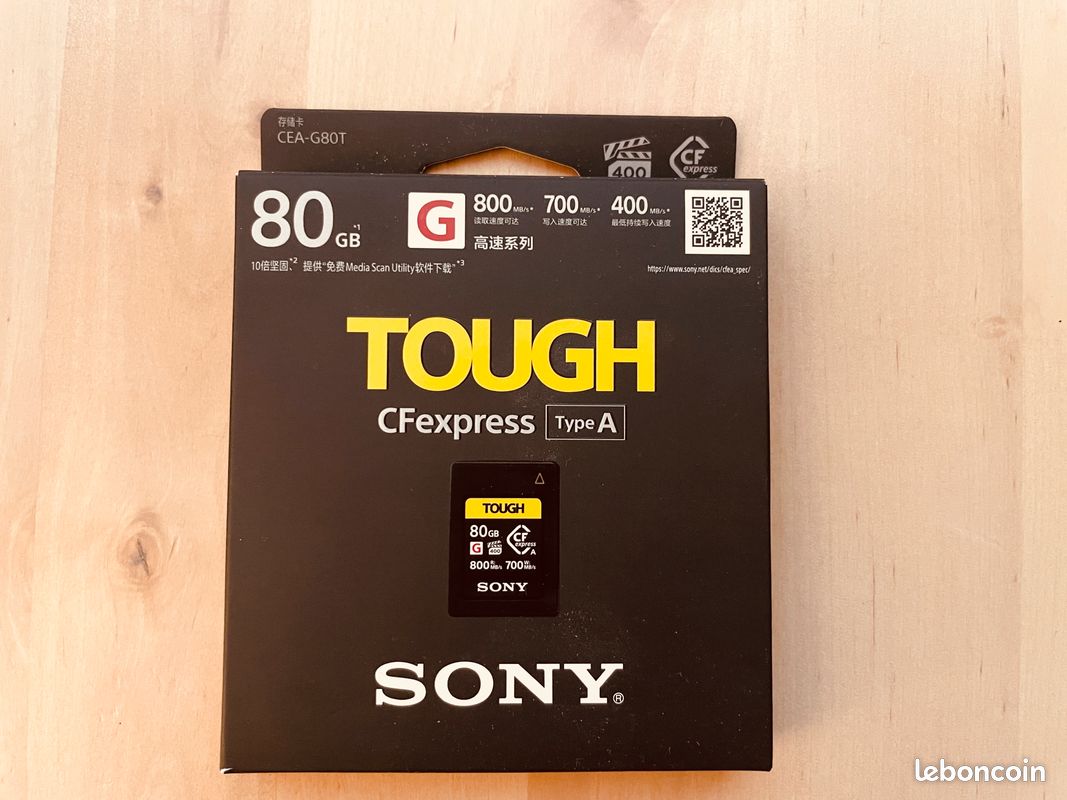 Jual Sony 80GB CFexpress Type A TOUGH Memory Card | Indonesia