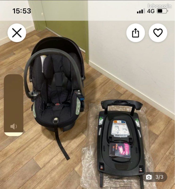 Poussette stokke trio complète (image 1)