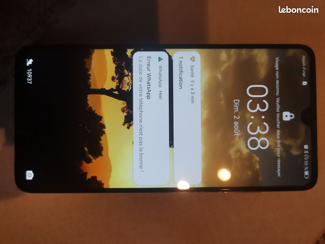 Smartphone Huawei mate 20 - écran neuf (image 1)