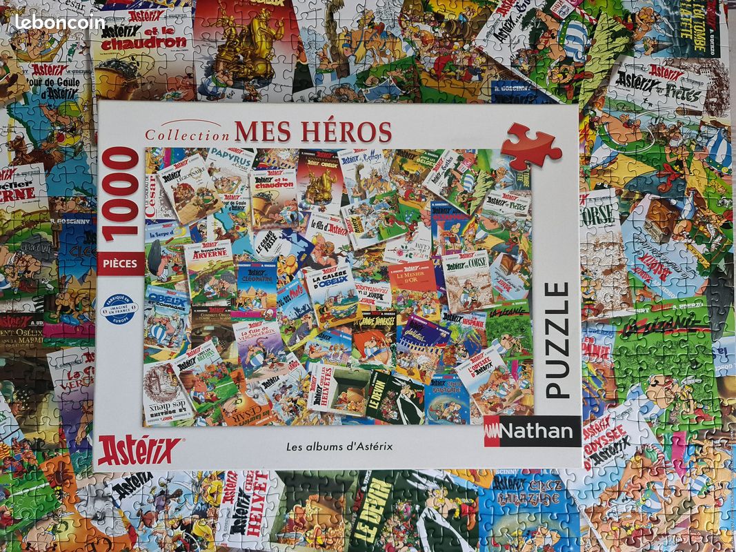 Puzzle 1000 pièces - Astérix et Obélix : Photo de famille | Rakuten