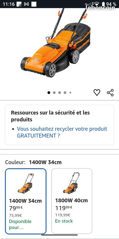 Tondeuse électrique (image 10)