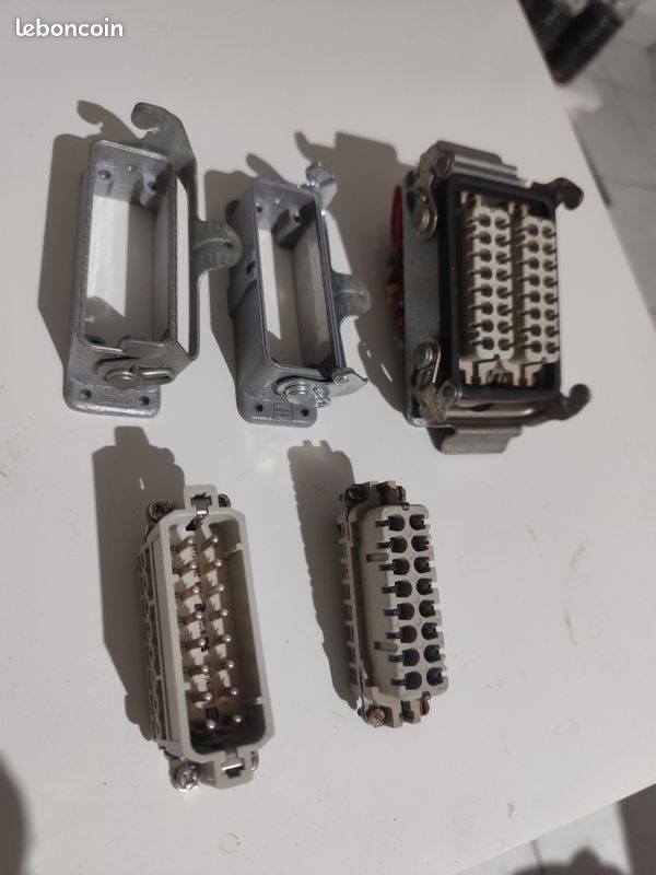 Connecteur Mâle HARTING HAN 16 E Série E - Pièce 09 33 016 2601 - Neuf Sous Blister