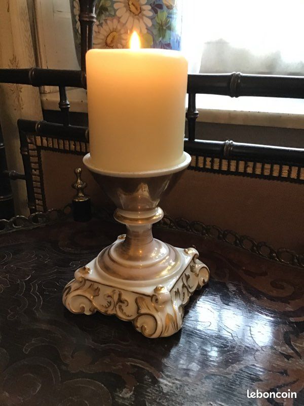 Pique cierge fin XIXème style rococo (image 2)