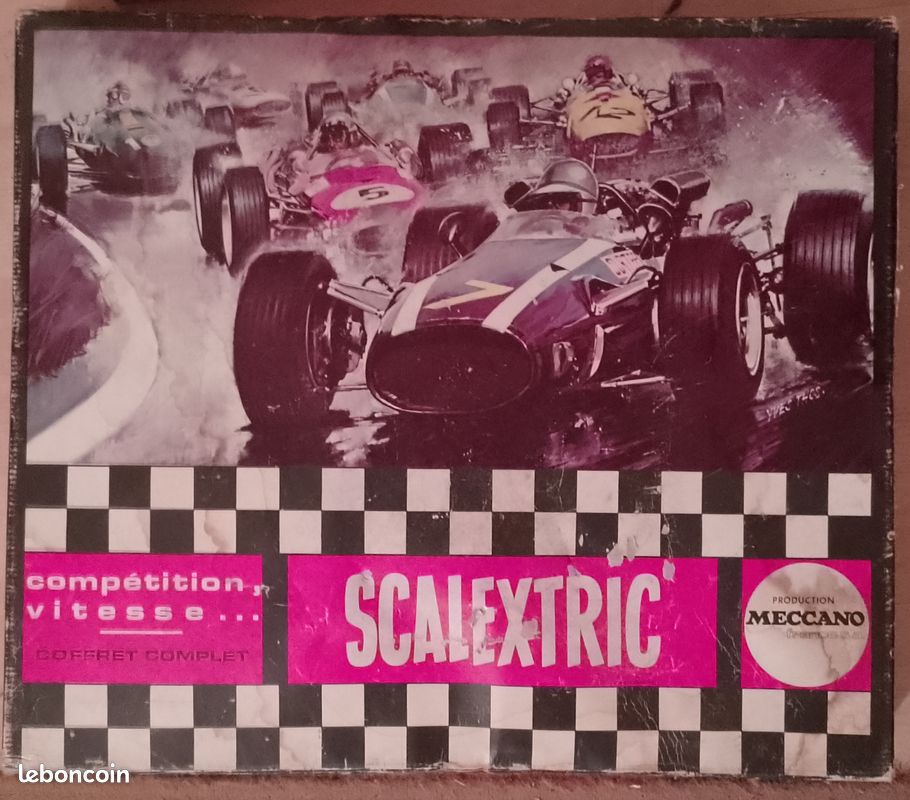 Circuit . SCALEXTRIC Meccano - Tri-ang
