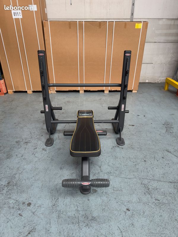Olympic Flat Bench 1FE203 Fit Evo Panatta occasion machine musculation libre Olympic Flat Bench banc développé couché olympique plat droit chest press presse pectoraux professionnel (image 5)