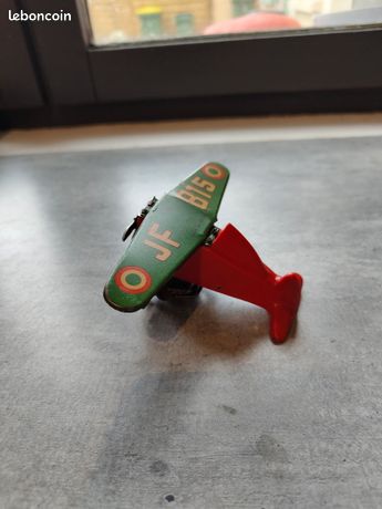 Avion Looping Jouef JF 815 - Tôle Et Plastique - Rare - Occasion