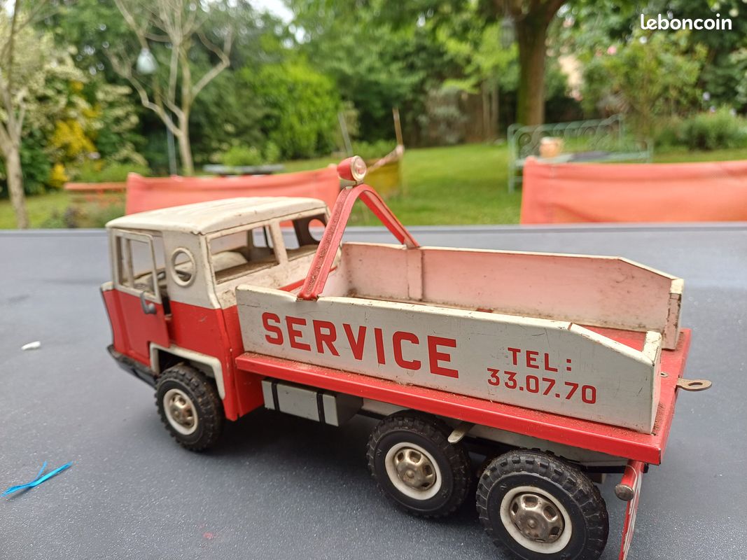 ANCIEN CAMION BENNE Joustra - Tôle - Cargo Simca EUR 17,50 - PicClick FR