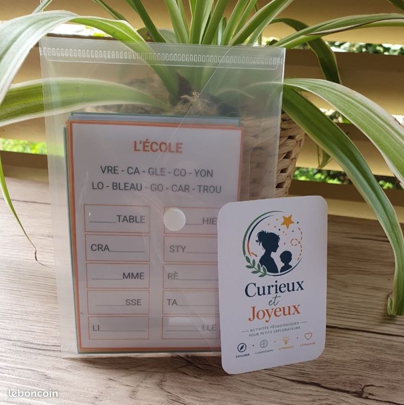 NEUF - Lot de cartes - Mots à trous (image 4)