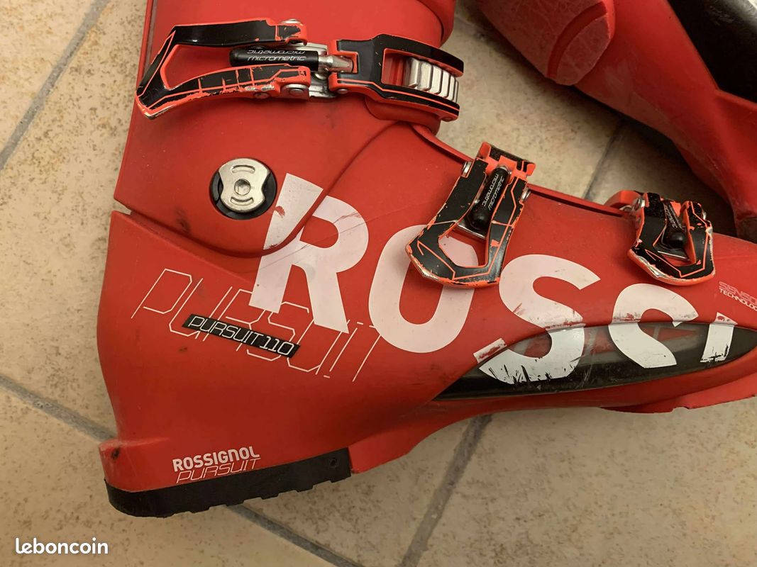 ski occasion enfant ROSSIGNOL PURSUIT taille: 110 cm = 1 mètre 10+ fixations ski occasion enfant ROSSIGNOL PURSUIT taille: 110 cm = 1 mètre 10+ fixations