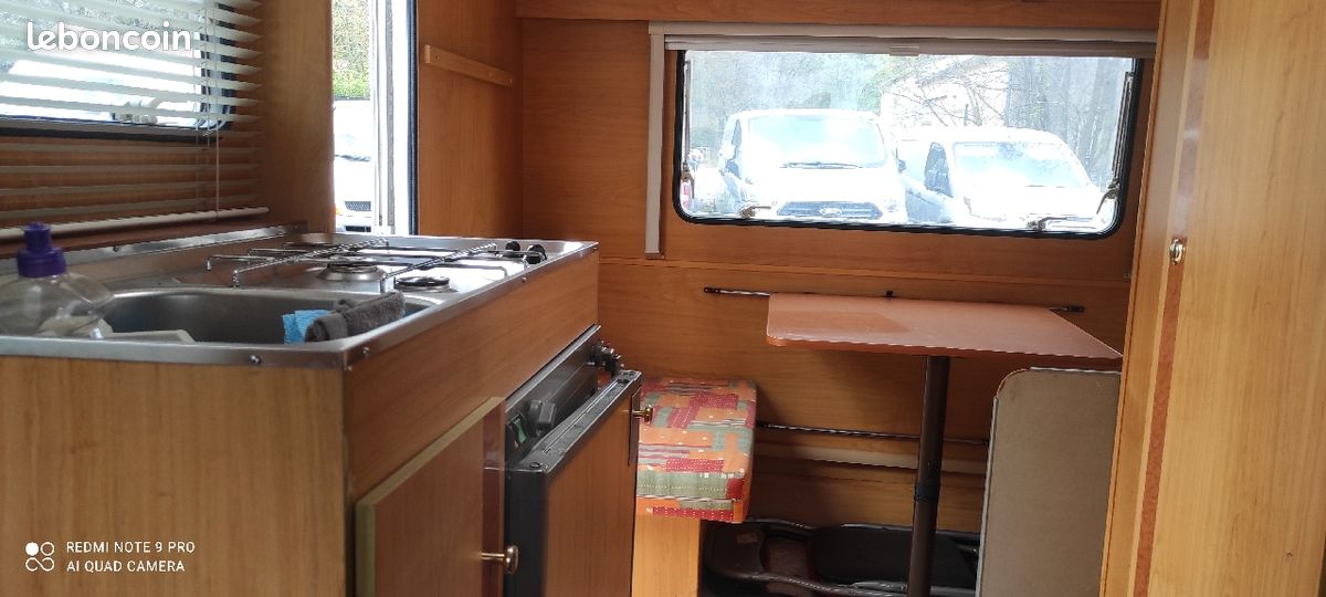 Caravane Sun roller 660kg 1999 4,5m sans permis remorque (image 3)