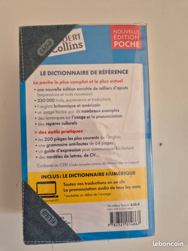 Dictionnaire Le Robert & Collins Anglais - Français (image 3)