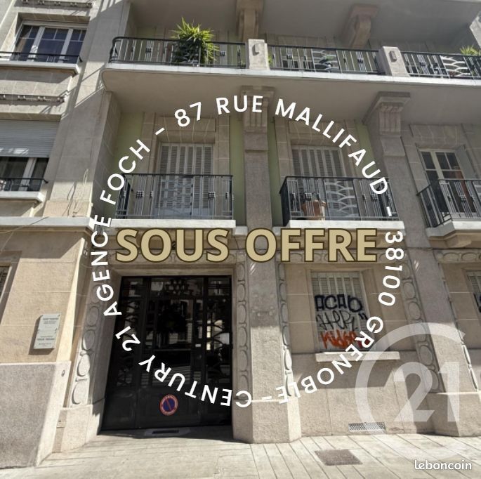 Appartement 2 pièces 44 m² · à Grenoble · 44 m² · 92 000 €