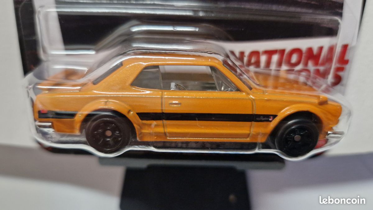 Hot Wheels 1971 Nissan Skyline GT-R ARANCIONE | National Icons #4 2025 FSC