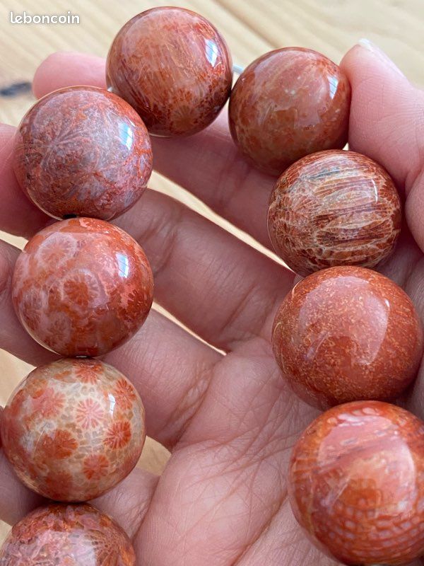 Bracelet avec pierre naturelle en grand taille (image 17)