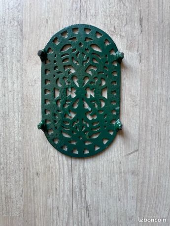 Dessous De Plat En Fonte émaillée Vert Vintage INVECTA - Déco Rétro 80/90 - DN3565