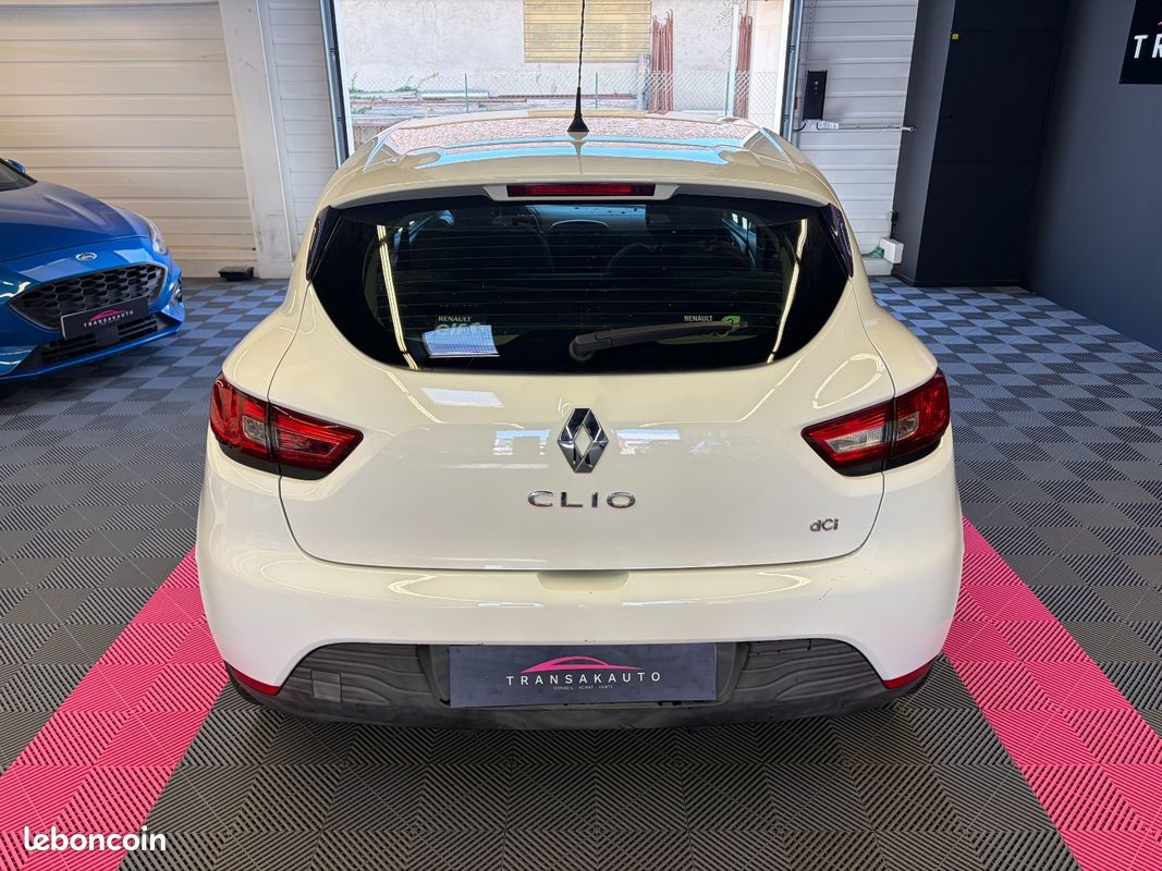 RENAULT CLIO IV SOCIETE 1.5 dCi 75 CV ENERGY + CLIMATISATION + BLUETOOTH + RÉGULATEUR ET LIMITEUR DE VITESSE (image 4)