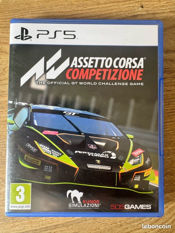Assetto Corsa Competizione PS5 – Comme neuf (image 1)