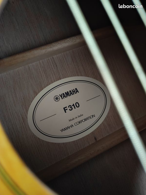 Guitare acoustique yamaha F310 brown sunburst (image 4)