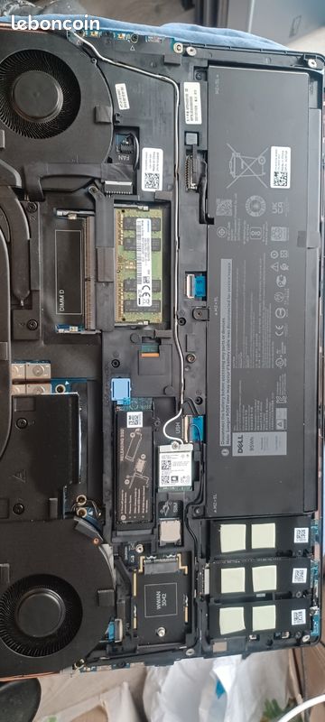 DELL PRECISION 7750 Core i9-10885H RAM 32Go DISQUE 1To GPU RTX 5000 16Go (image 5)
