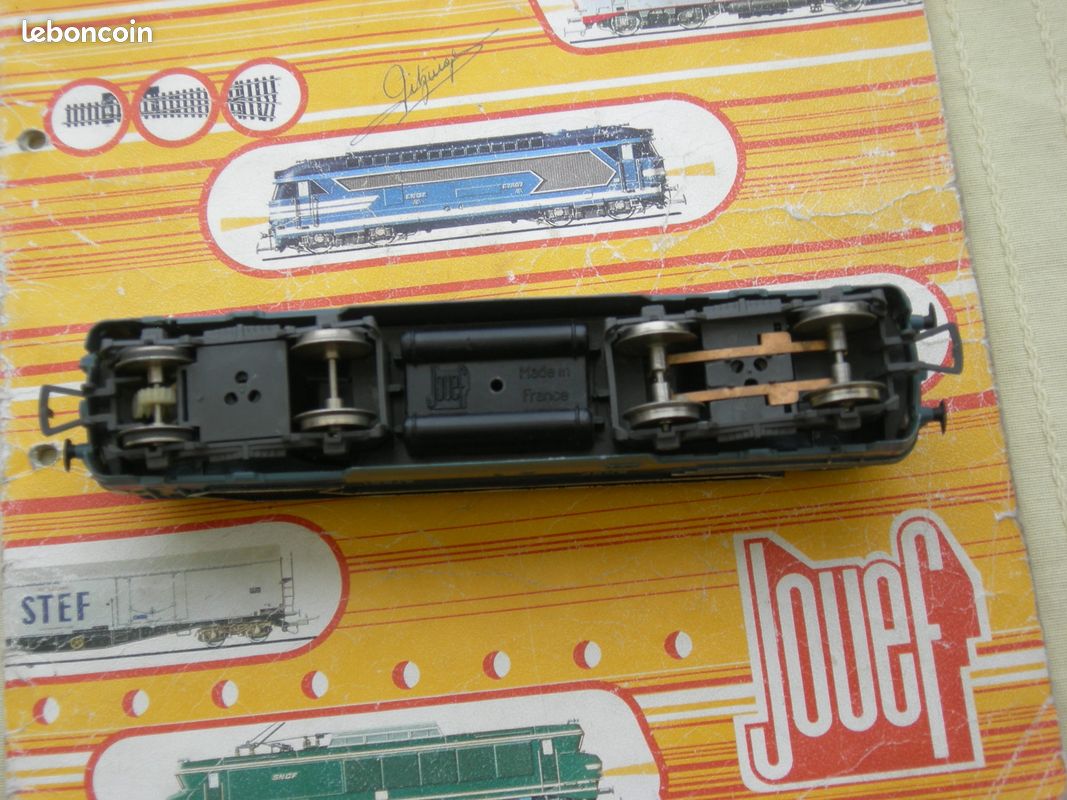JOUEF HO LOCOMOTIVE diesel BB fonctionne non éclairé bleue 67001 SNCF EUR 19,99 - FR