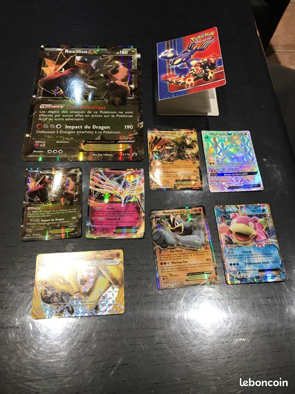 Lot de cartes Pokémon EX (image 1)