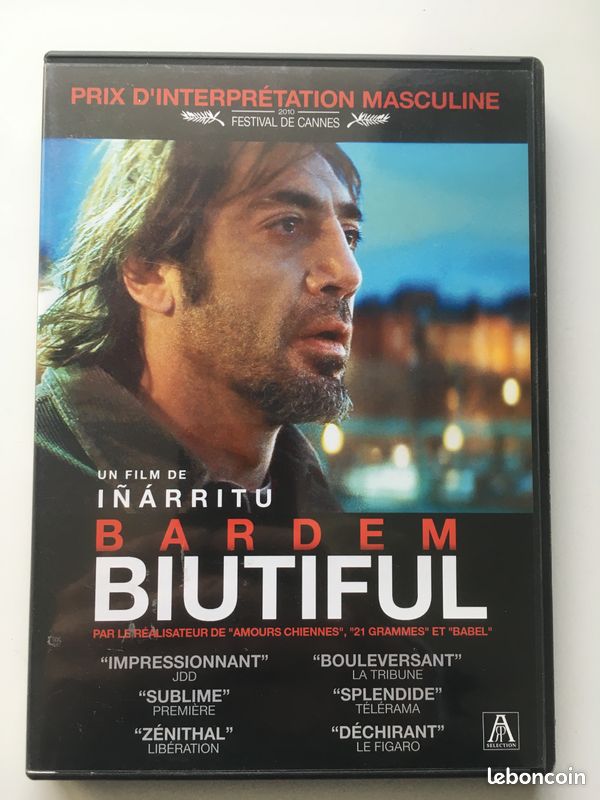 Dvd film Biutiful de Inarritu avec Javier Bardem (image 1)
