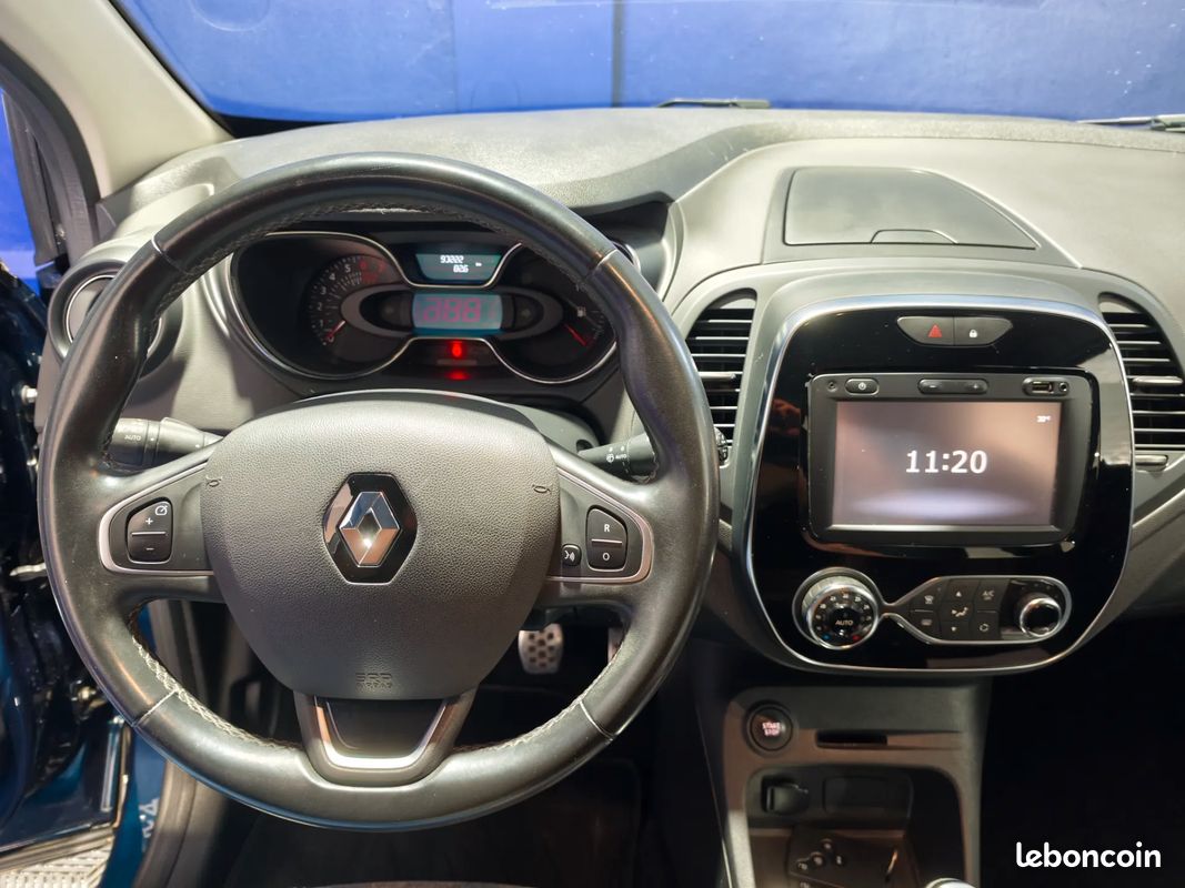 RENAULT Captur 0.9 90ch Intens - 2018 - 93 250 km - Suivi complet Concession - Climatision - Caméra de recule (image 15)