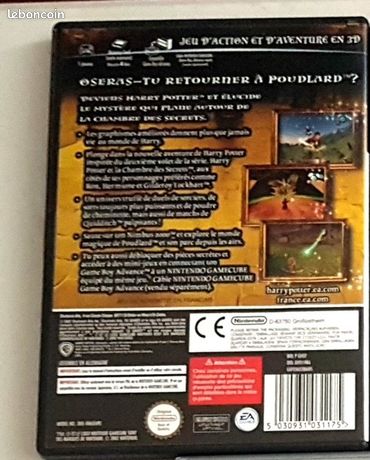 PLV Harry Potter Chambre Des Secrets Pour GameCube, PS1, PS2, Xbox