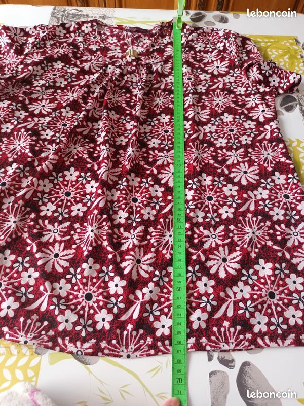 Haut fleuri taille xxl/xxxl (image 10)