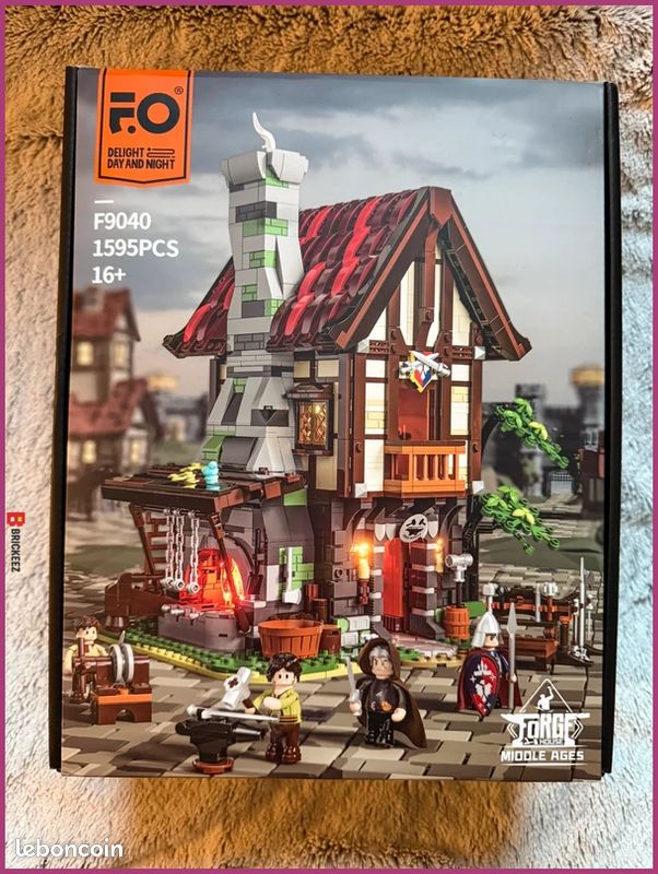 [NEUF] Lumibricks Forge F9040 - Set de construction collection moyen age (image 1)