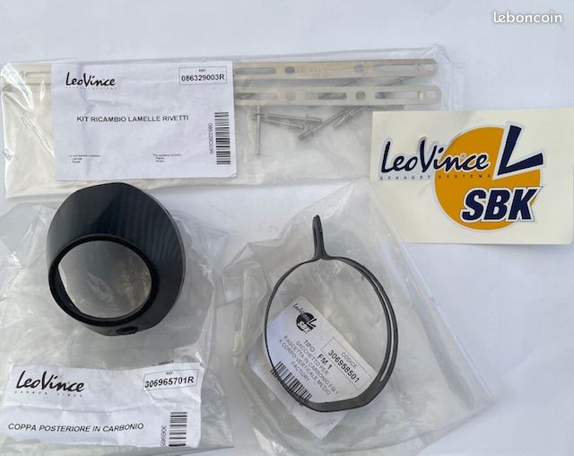 Kit De Rivets De Rechange LeoVince S0230/S10399 - Pour Pots D'échappement LeoVince