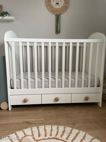 Ikea Gonatt Lettino 120x60 Ikea Cuna Y Colchón De Ikea De Segunda