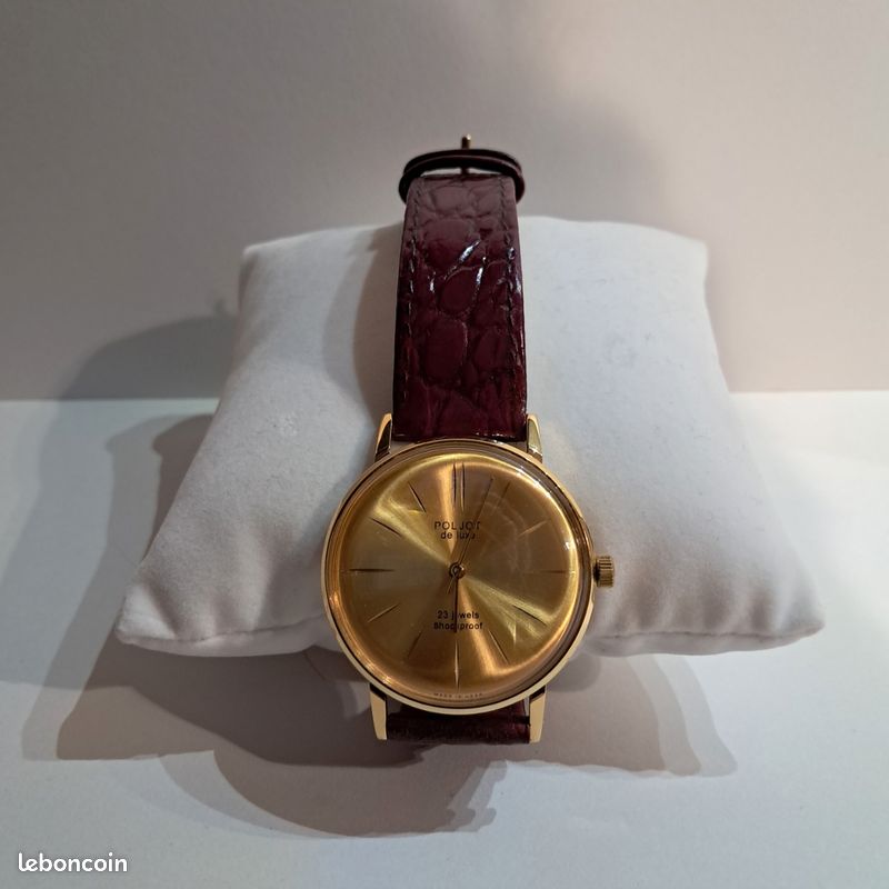 Montre Mécanique Vintage - Sans Marque, Occasion, Montre à Remontage Manuel, Style Rétro