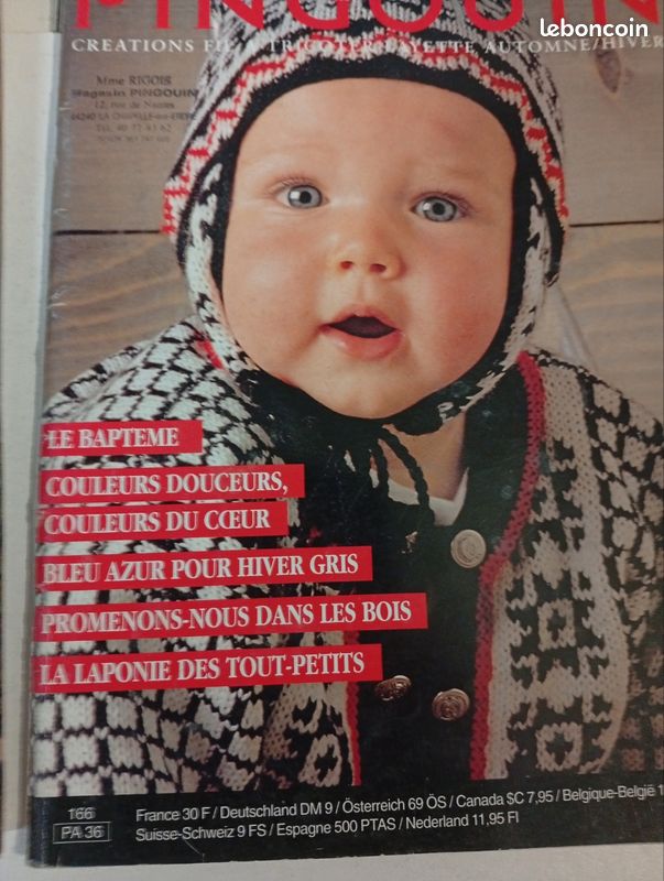 Lot de 6 Revue magazine pingouin fil (image 3)