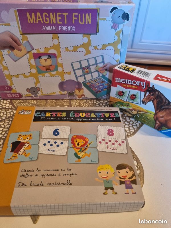 Lot de 3 jeux éducatifs (image 1)