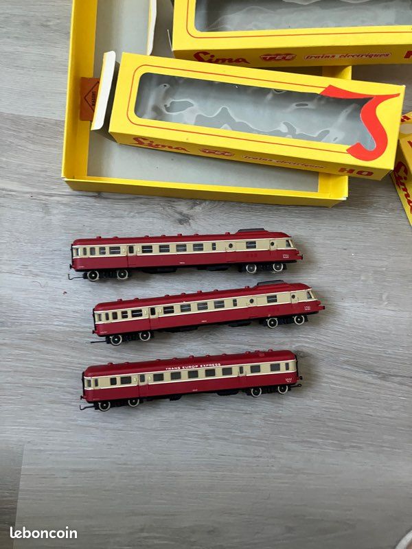3 Lima Trans Europ Express Wagons (Gebraucht) in Zürich für CHF 10