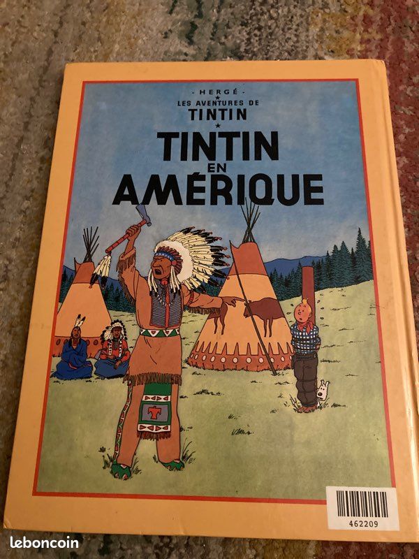 Double album bd Tintin au Congo / Tintin en Amérique (image 1)