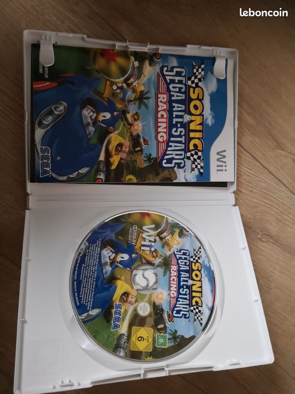 Jeu Wii Sonic et Sega all stars racing (image 2)