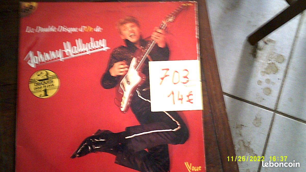 Johnny Halliday - Double 33T (image 1)