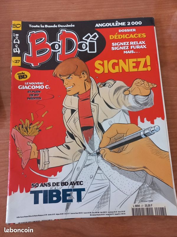 Lot de magazines BoDoï année 2000 complète (image 3)