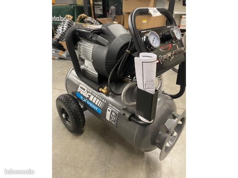 Compresseur 50l 3.5cv bicylindre prodif tre1205035g (image 2)